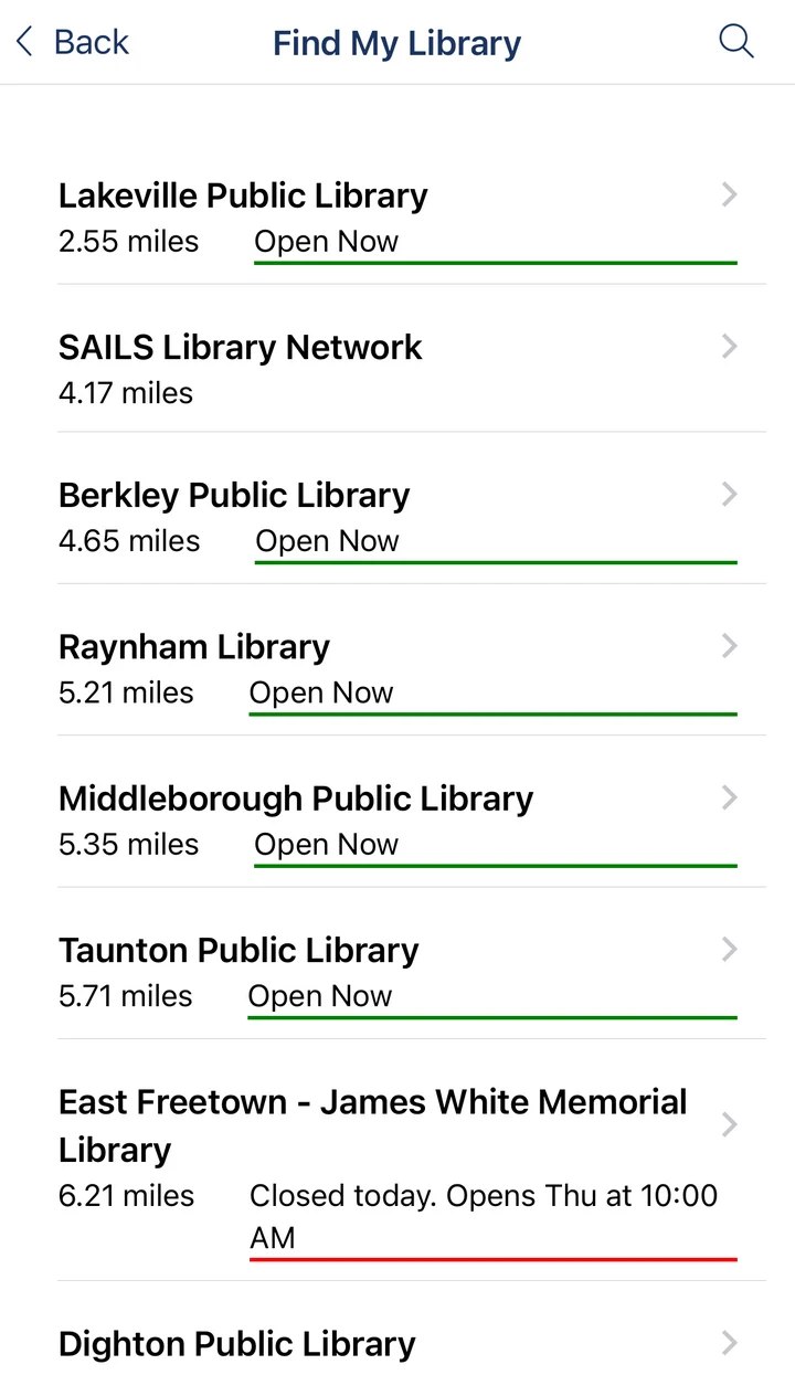 SAILS Mobile screenshot